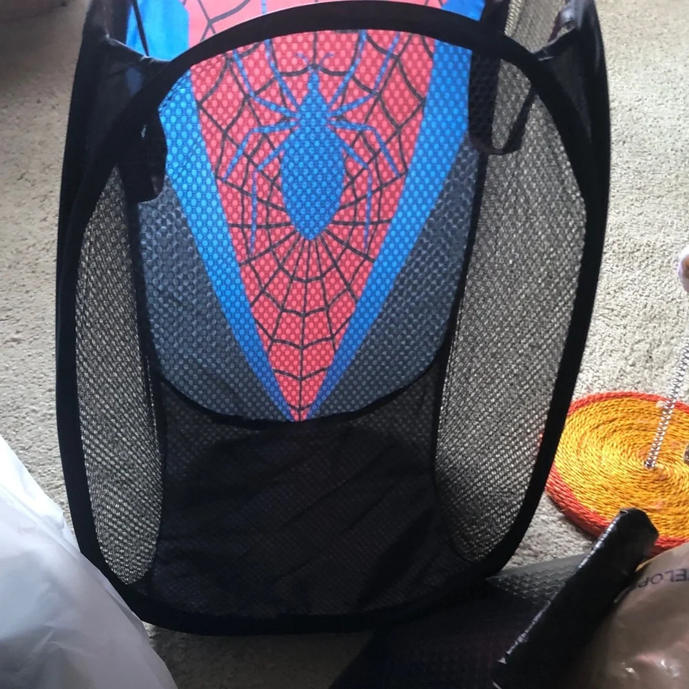 Kids Red and Blue Spider Web Costume Accessory
